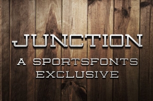 Sportsfont Junction Font Download