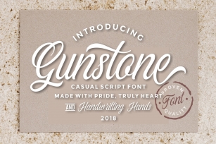 Gunstone Script Font Download