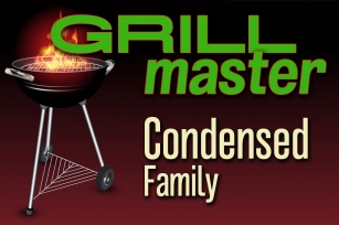 Grillmaster Condensed Family Font Download