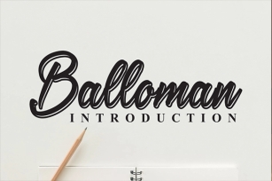 Balloman Font Download