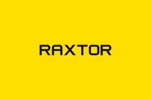 RAXTOR Font Download