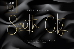South City Realism Script Font Download
