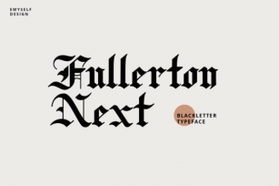 Fullerton Next Font Download