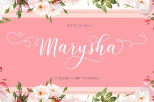Marysha Script Font Download