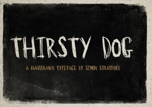 Thirsty Dog Font Download