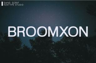 Broomxon Font Download