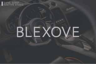 Blexove Font Download