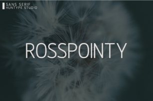 Rosspointy Font Download