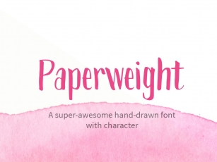 Paperweight Font Download