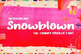 Snowblown Font Download