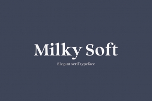 Milky Soft Font Download