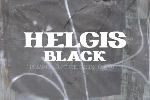 Helgis Black Font Download