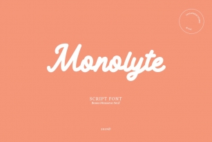 Monolyte Font Download