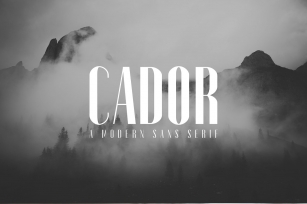Cador Sans Serif Family Pack Font Download