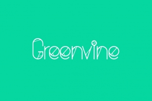 Greenvine Display Font Download