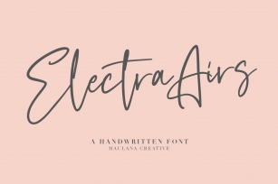 Electra Airs Typeface Font Download