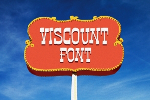 Viscount hand drawn Typeface Font Download