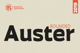 Auster Rounded 20 fonts Font Download