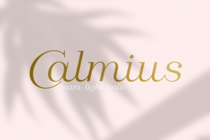 Calmius EL Italic Font Download