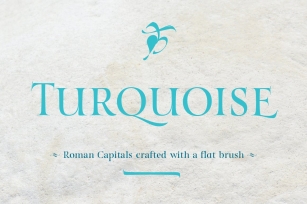 Turquoise Font Download