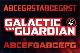 Galactic VanGuardian Font Download