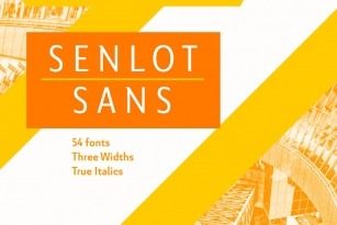 Senlot Sans Font Download