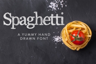 Spaghetti Hand Drawn Font Download