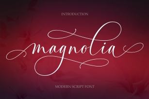 Magnolia Modern Script Font Download
