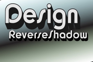 Churchward Design Reverse Shadow Font Download