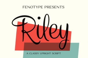 Riley -Vintage Script Font Download