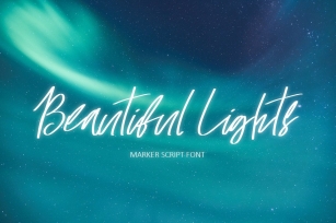 Beautiful Lights Script Font Download