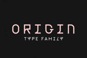 Origin Type Family Font Download