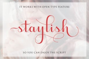 Staylish Script Upright Font Download