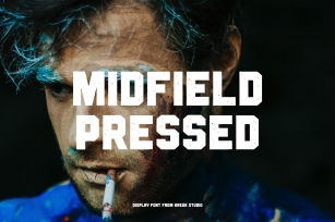MIDFIELD PRESSED Font Download