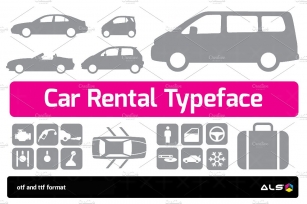 Car Rental Typeface Font Download