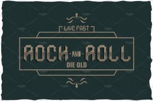 Rock And Roll Label Typeface Font Download
