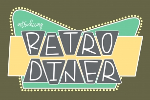 Retro Diner Font Download