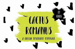 Cactus Romanus Brush Casual Typeface Font Download