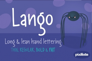 Lango Px Family Font Download