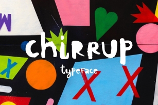 Chirrup Typeface Font Download