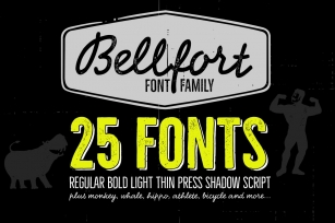 Bellfort family Font Download