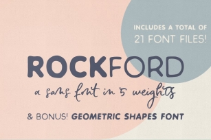 Rockford sans serif font Font Download