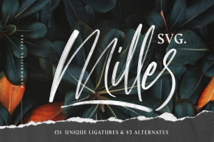 Milles Svg Font Download