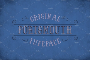 Portsmouth Vintage Label Typeface Font Download