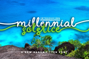 Millennial Solstice Font Download