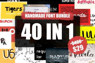 40 for $29 Hurry!!! Font Download