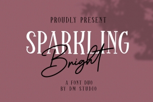 Sparkling Bright Font Download