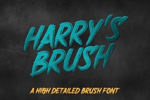 Harry's Brush Font Download