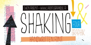 Shaking package Font Download
