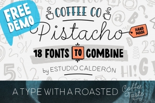 Pistacho Typefamily Font Download